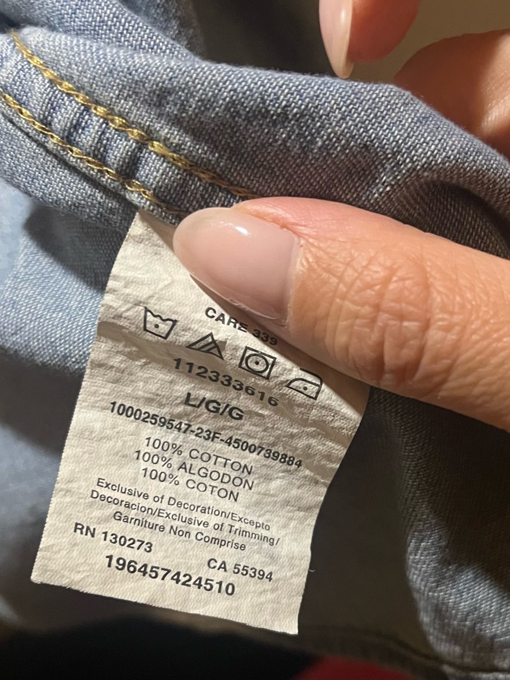 Wrangler Button down - Picture 4 of 7